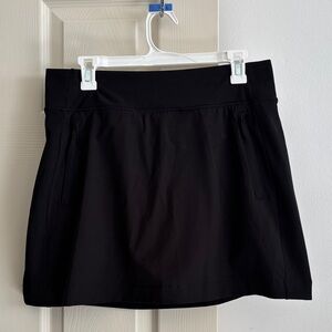 Black Tennis Skort